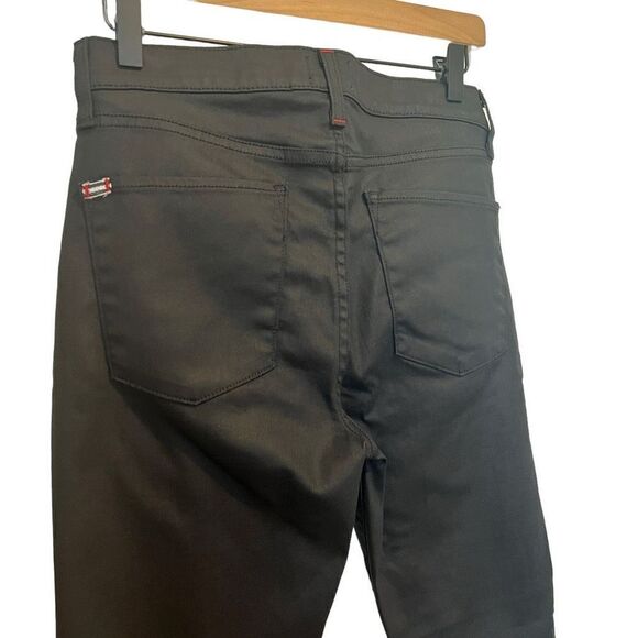 NWOT Alice + Olivia AO.LA Good HR Exposed Button Skinny Jeans in Cosmos Size 28 - Picture 5 of 9